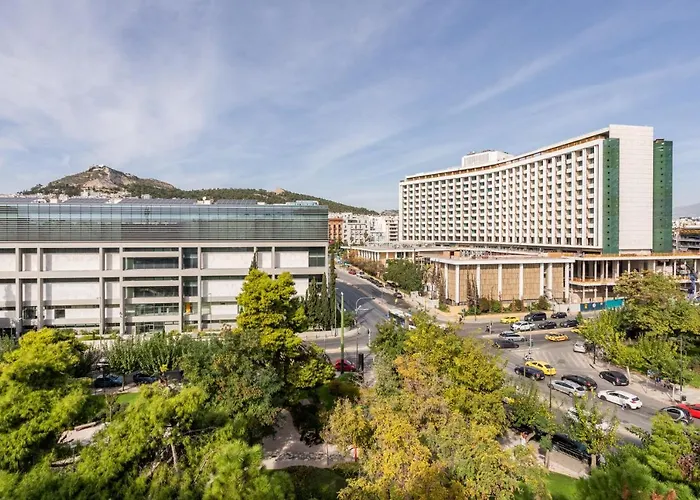 Athena Blue Lux Apartments 2Br 2Ba With City Skyline View, Near Kolonaki